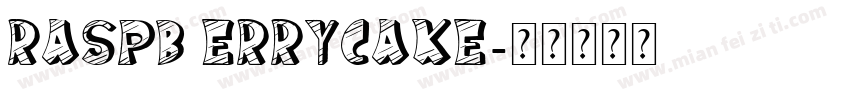 Raspb erryCake字体转换